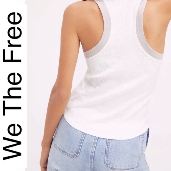 ๐ WE THE FREE Cooper Tank SZ: S, Color Ivory. NOW:$22. MRSP $58.99. NWOT. - Picture 6 of 6